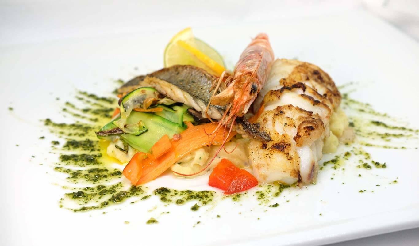 Seafood dish